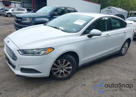2016 Ford Fusion S from USA, damaged, VIN 3FA6P0G75GR369316